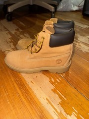 Timberland Waterproof Tan Leather Boots Size 2