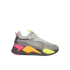 PUMA Rs X Highlighter Lace Up Youth Boys Grey Sneakers Casual Shoes 385934-01