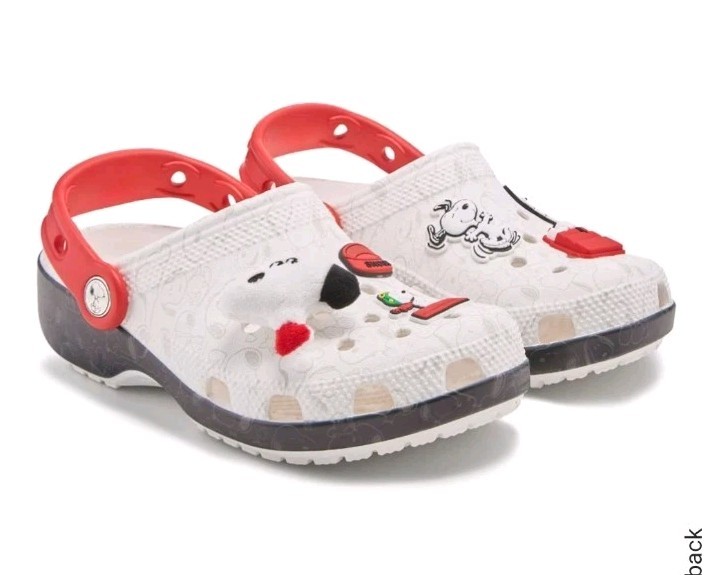 New Crocs x Peanuts Classic Clog K Snoopy Kids Sandal 211125-90H Size C6