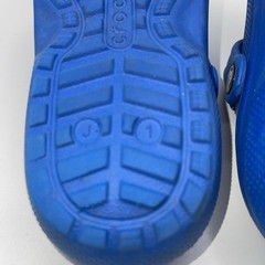 Crocs Classic Lined Clog – Kids- Blue – Size J1