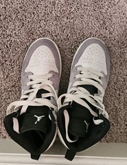 Size Jordan 1 SE Craft White – Cement Grey Black