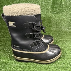 Sorel Yoot PAC Black Waterproof Boots NY1963-013 Size 1