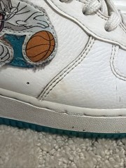 Nike Air Force 1 Space Jam Low Top Bugs & Lola Bunny 7Y DM3353-100