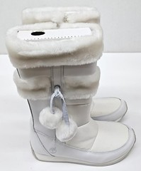 Timberland Kids Winterbury Tall Fur Boots Pre School Size 5.5 Winter Suede Shoes
