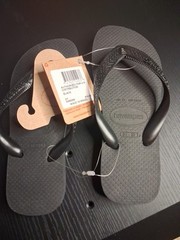 havaianas flip flops Black 2y