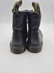 Dr. Martens Junior 1460 Softy Leather Boots Black Zip/Lace Up Size 3