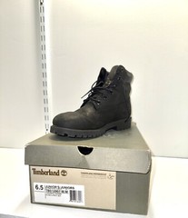 Used Water Proof Black Timberlands Junior’s Size 6.5