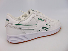 Reebok Club Ment Sneakers Memory Foam Classic Kids Size 3.0 – Mens 3.5 White NEW