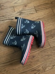CatiMini Unisex Blue Rubber Boots size EU 25/26