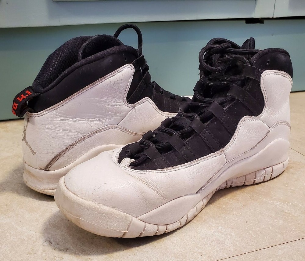 Nike Air Jordan 10 X Retro ‘I’m Back’ Size 7Y 310806 104 – Black White Shoes