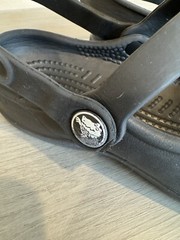 Crocs Kids Unisex Black Double Strap Clog Comfort Slip-on Shoes Unisex 2 4