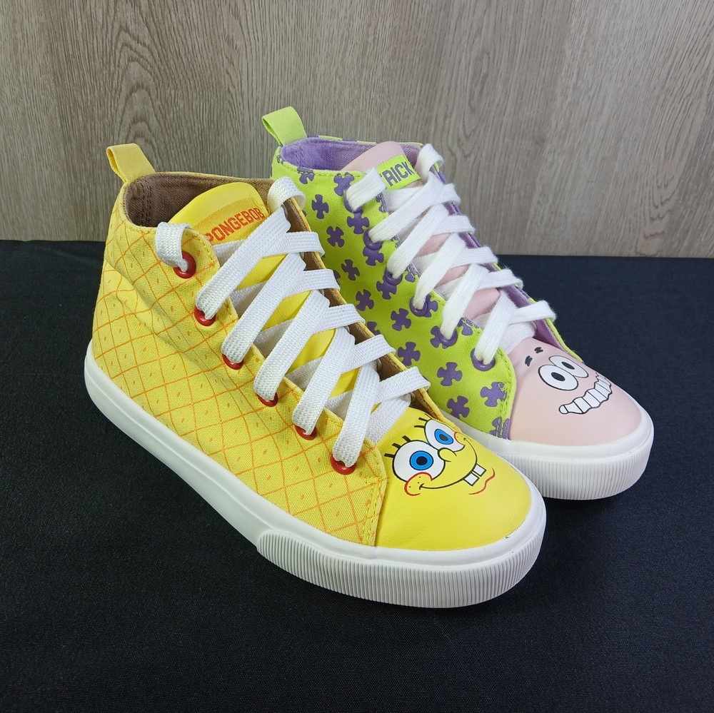 Ground Up Spongebob SquarePants & Patrick Star Shoes Youth Size 3