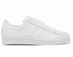 [EF5399] GRADE SCHOOL ADIDAS SUPERSTAR J ‚TRIPLE WHITE‘
