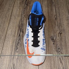Nike Air Max Infuriate 2 Mid GS ‚White Blue Cone‘ basketball sneaker 6Y 61826-3