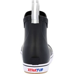 XTRATUF BLACK ANKLE DECK