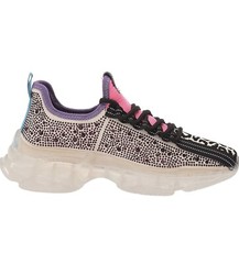 Steve Madden JMAXIMA Leopard Multi Kids Sneakers, Size 4 New In Box