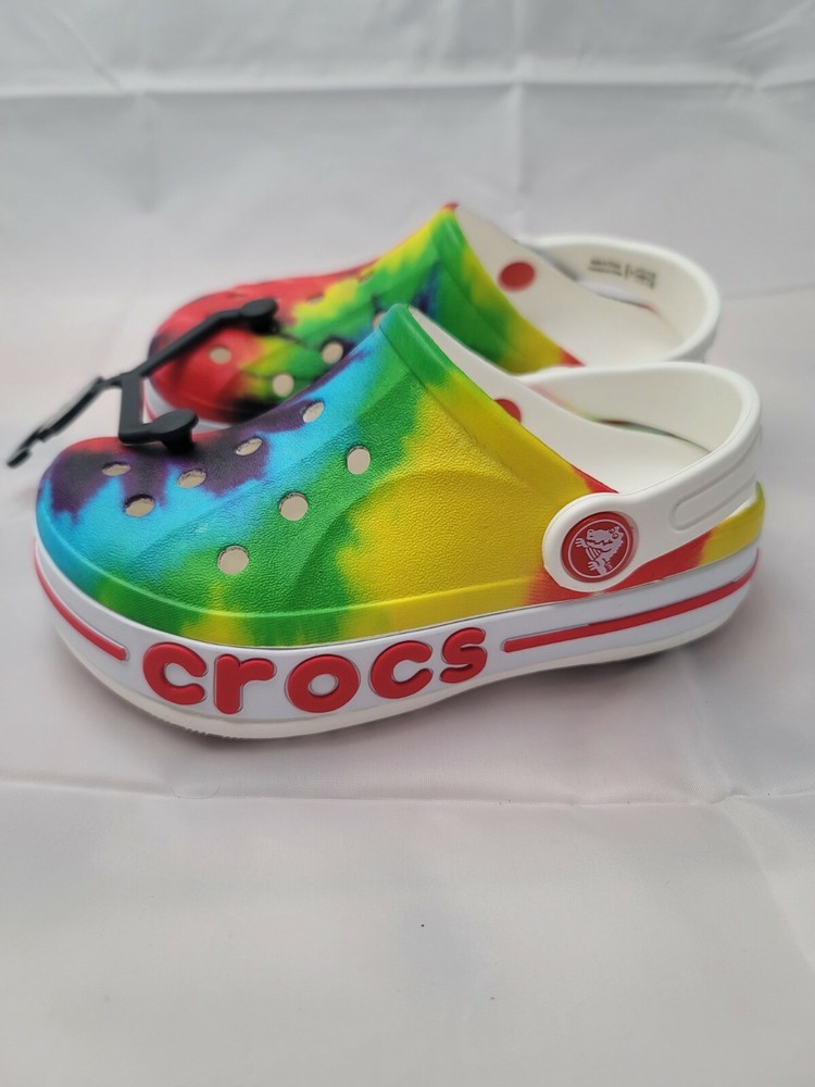 Crocs Tie Dye Bayaband Molded Clog- Toddler Kids Unisex – BRAND NEW