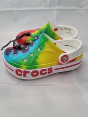 Crocs Tie Dye Bayaband Molded Clog- Toddler Kids Unisex – BRAND NEW