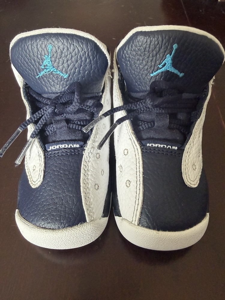 Jordan Retro 13 Obsidian Blue Size 7C Clean No Box See Photos
