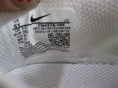 (NOT A PAIR) NIKE RENEW LUCENT RUNNING SHOES CQ4274-100- YOUTH Size 5 – 6
