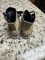 Leopard print converse all star high tops Kids/youth size 11