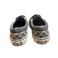 Vans Authentic Kids Classic Slip-On Checkerboard Black/Pewter Shoe – Kids 2.5