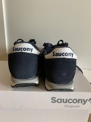 Saucony Jazz Original SK265126 Sneaker Kids US 3.5 Blue Suede Running Shoes PQ93
