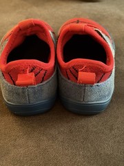 Watelves Kids Barefoot Shoes Spider Web Red Blue Wide Toe Zero Drop Sneakers