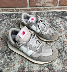 New Balance 237 Rain Cloud White Grey GS237HE Kids Size 4 / Women’s Size 5.5