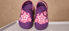 Crocs Classic Clog Fun Lab Shooting Star Unisex Shoes Size J2 Boy Girl Sandals