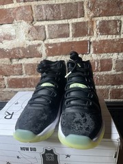 Air Jordan 11 Retro GS ‚Inner Beast‘ Black Barely Volt IB1378-001 Size 7Y