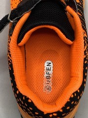UBFEN Size EU36/US4 Orange Lightweight Breathable Athletic Sneakers P130