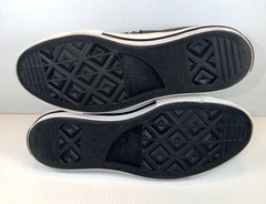 CONVERSE 263680C „Almost Black“ Grey Kids Shoes Suede Leather Size 5.5