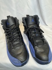 Jordan 12 Retro Game Royal 2019 Size 7Y 153265-014 Black Blue