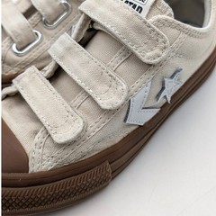 Converse Star Player 76 Gum Rubber Easy-On Sneaker Kids‘ Light Dune Sz US13 EU31