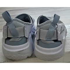Nike Flex Runner 3 Kids Grey White Slip On Running Shoes DJ6038-010 Size 4Y