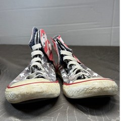 Converse All Stars red white blue flag shoes Kids Size 2