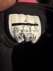 🚨RARE🚨JORDAN 1 RETRO HIGH TOP GS Black/Hyper Pink Kids 5.5Y (women’s US 7)