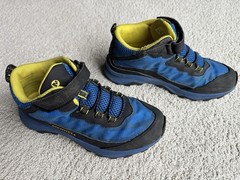 Merrell Moab Speed Boys Hiking Boots Shoes Size 5 Wide 5W