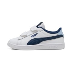 Little Kid’s Puma Smash 3.0 L V PS Puma White-Persian Blue (392033 21)