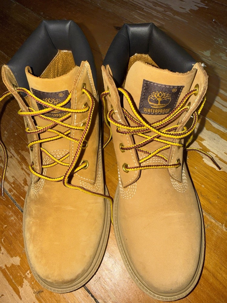 Timberland Waterproof Tan Leather Boots Size 2
