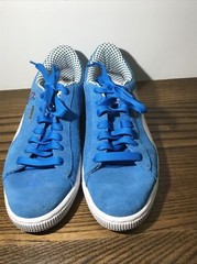 Puma x Sesame Street 50th Anniversary Cookie Monster Shoes Sneakers Size 7C EUC