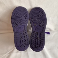Nike Dunk High Electro DH9753-100 Purple Sz 13 C Youth VGUC