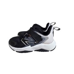 New Balance Kids Rave Run v2 Black White Sneakers ITRAVBW2 Size 8 Toddler