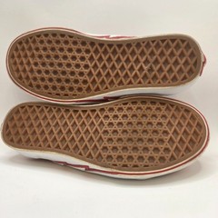 VANS Old Skool Bolt Red/White Leather/Canvas Female-6 Male 4.5 SkaterVibe. Cool