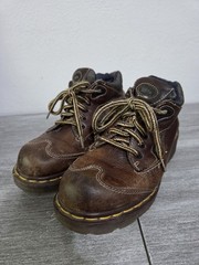 Dr. Martens Doc Vintage Women’s Boots Size 5 Made In England Brown Leather