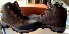 Northside Rampart Mid Trail Hiking Boots Kids Sz 3 Brand New In Box Medium Brown
