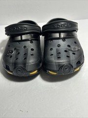 Crocs Batman Batmobile Size Junior 4 Black Shoes Sandals DC Comics • J 4