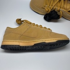 Nike Dunk Low Retro SE Wheat Gum Black HQ1932-700 Youth Size 7