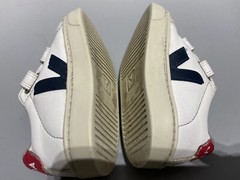 VEJA Small Esplar Hook & Loop Sneakers VelcroClosure Unisex Kids Size 8